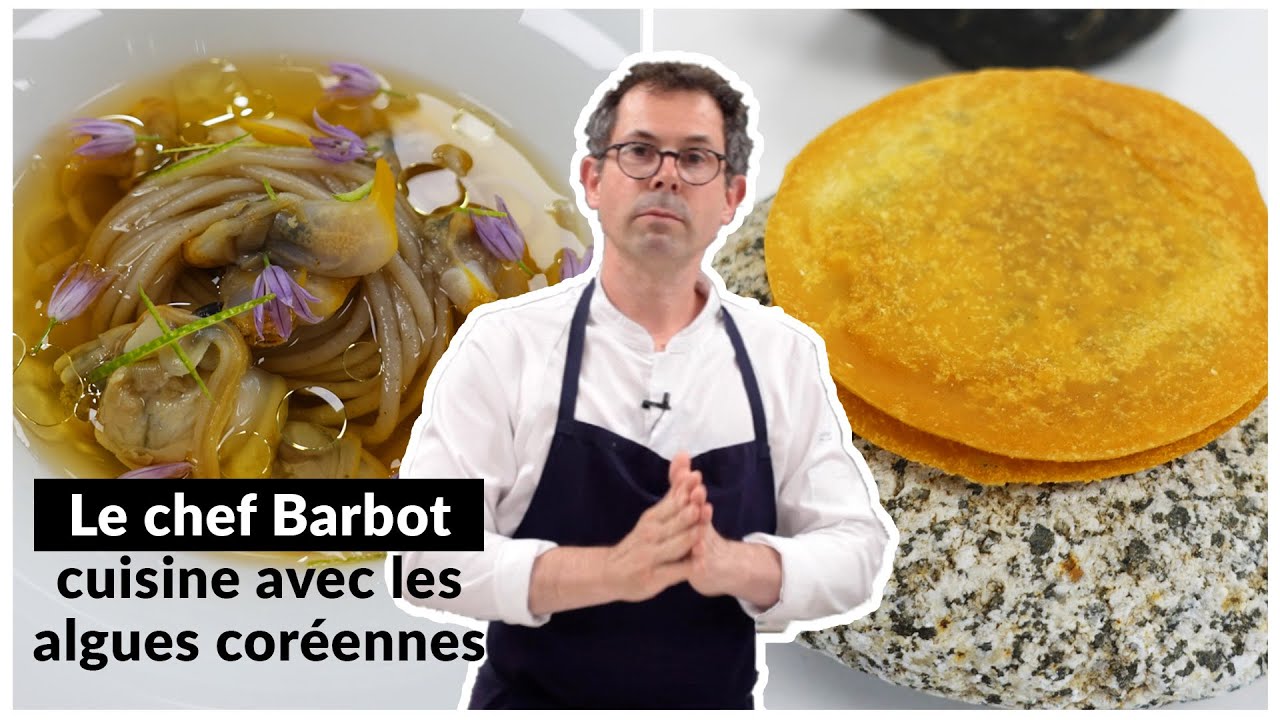 Le chef Pascal Barbot s'inspire des produits de la mer pour r&eacute;aliser 2 recettes exclusives