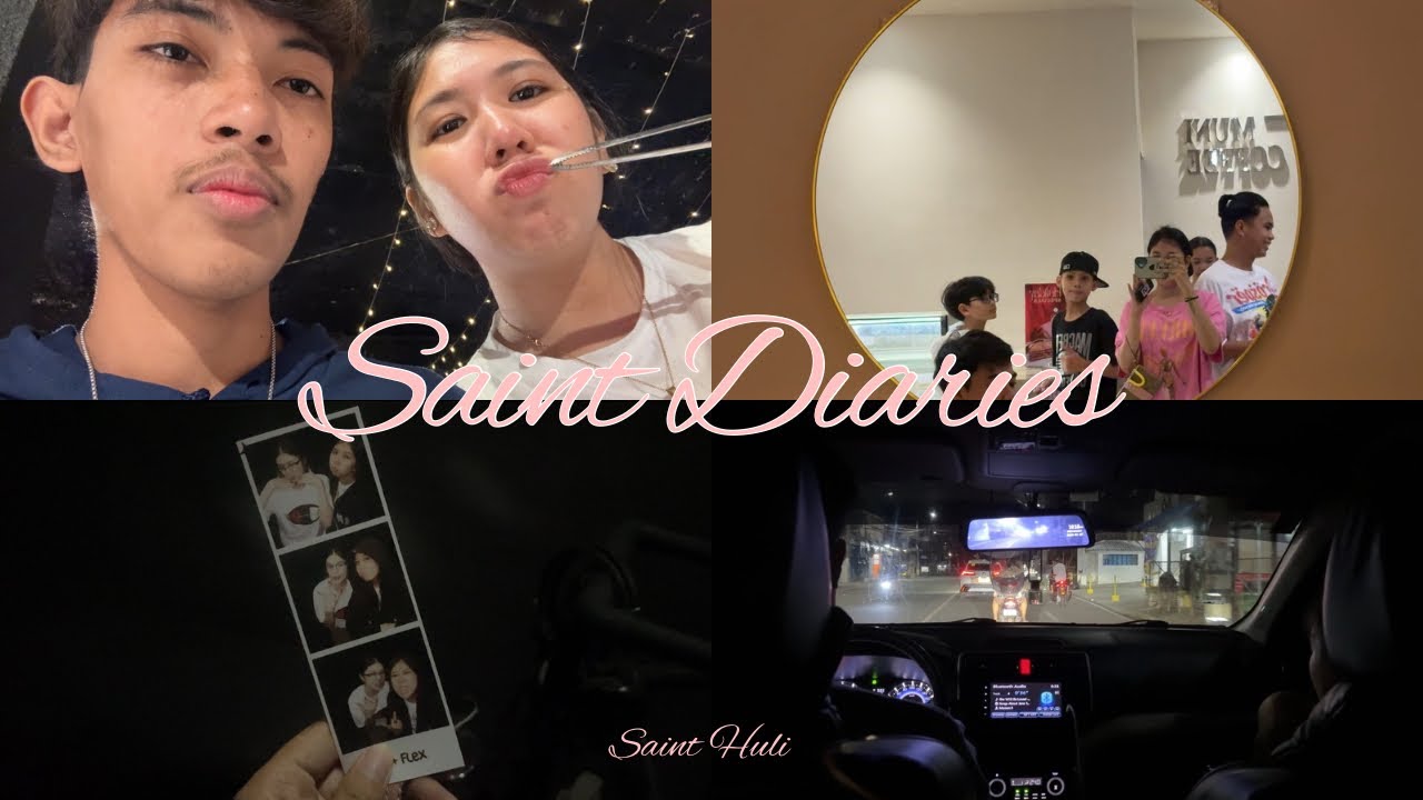 Saint Diaries: samgyup, bonding with my cousins, stationary haul & skincare 🍱📓