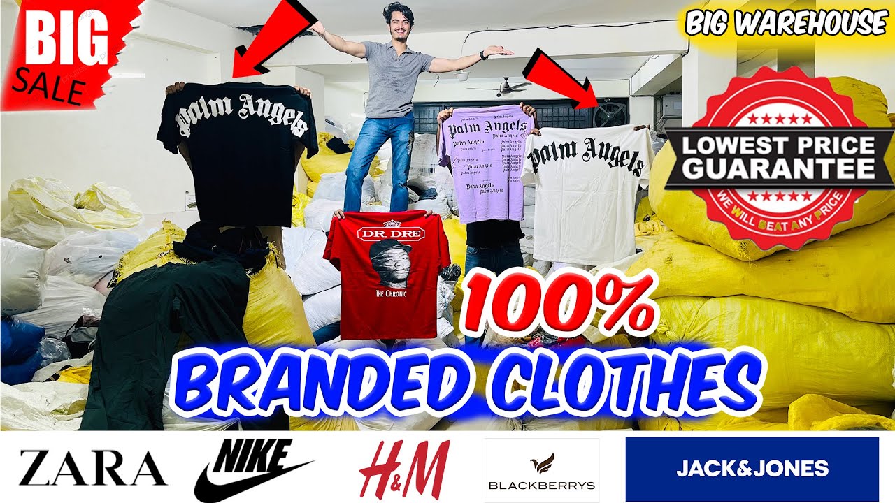 💯 ORIGINAL BRANDED CLOTHES IN CHEAPEST PRICE WHOLESALE & RETAIL || Gulavthi dhamaka