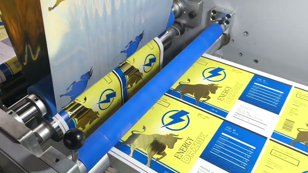Print and Cut All in One UV Digital Label Solution | Caspijet CJ-T330UV Full Overview #caspijet