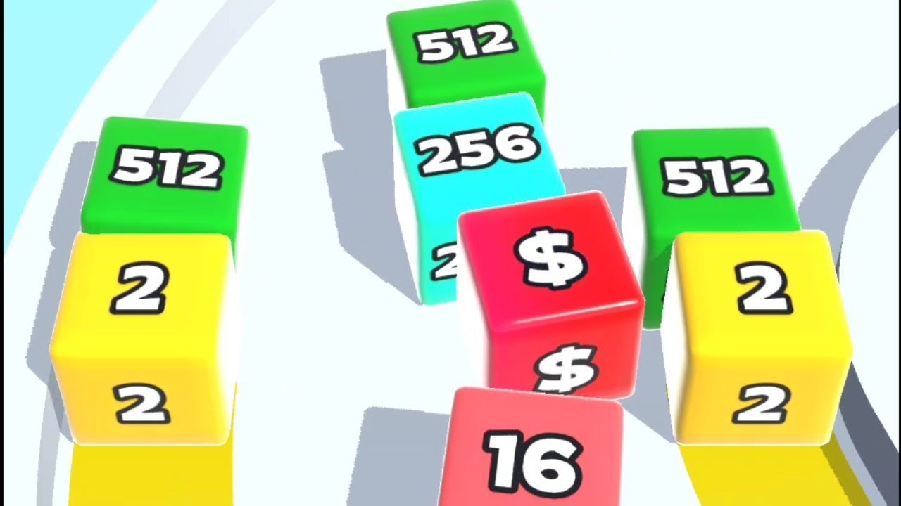 Jelly Run 2048 - Gameplay Walkthrough Part 1 - Mobile Games
