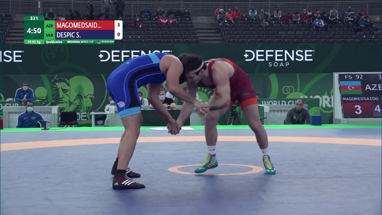 Qual. FS - 92 kg: G. MAGOMEDSAIDO (AZE) v. S. DESPIC (SRB)