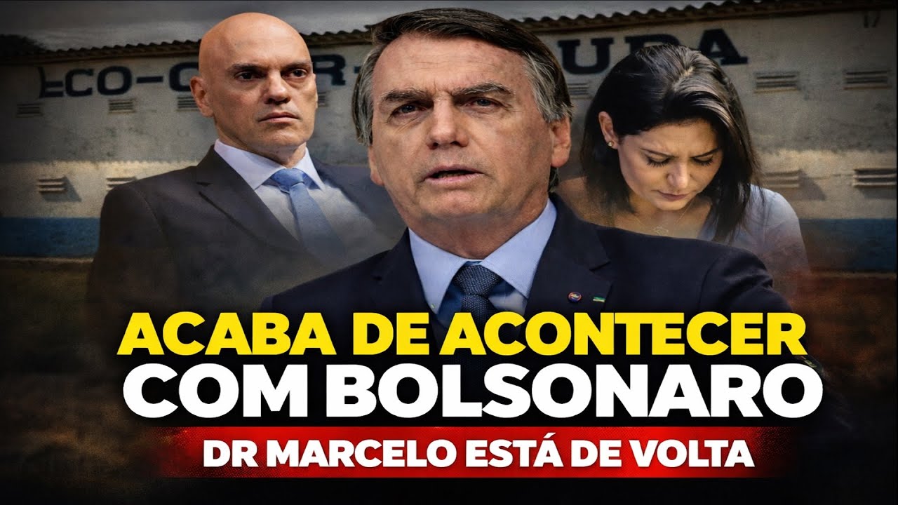 ACABA DE ACONTECER COM BOLSONARO - DR MARCELO ESTÁ DE VOLTA