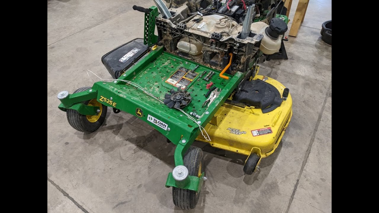 Deere Z525E Hydrostat Failure & Repair (Tuff Torq TZT7DL)