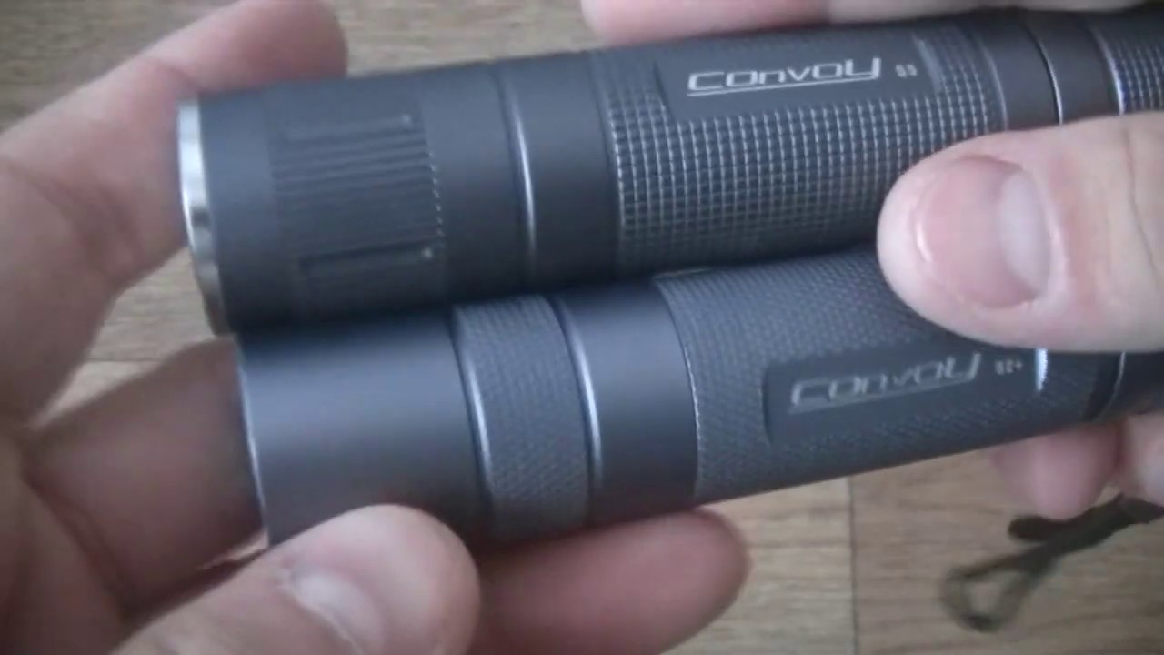 Фонари Convoy S2+ и Convoy S3