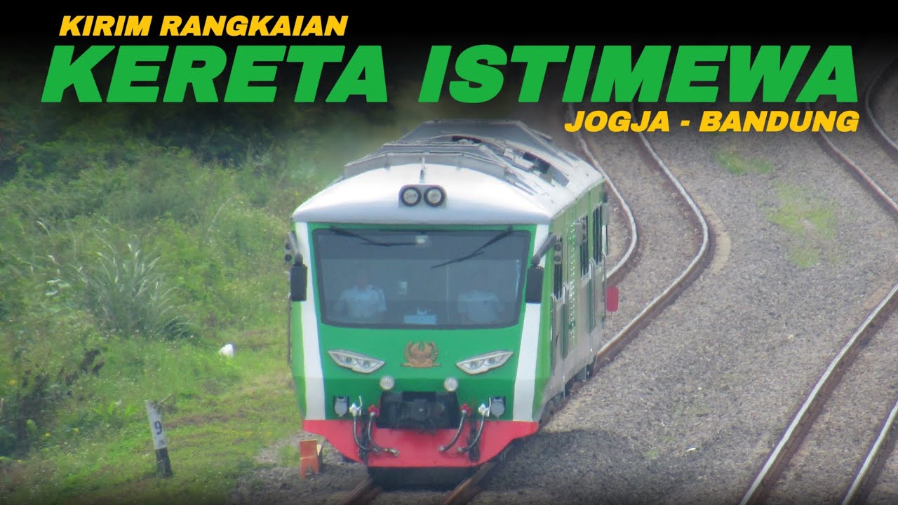 KERETA ISTIMEWA DARI JOGJA KE BANDUNG | Jpo Viral Desa Sukamulya Rancaekek