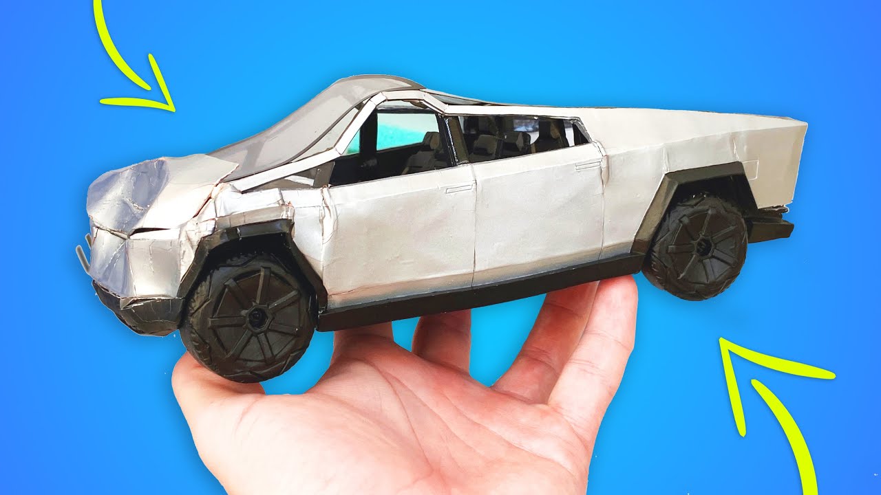 Разбил новый CYBERTRUCK БУЛКИНА ! Краш-Тест