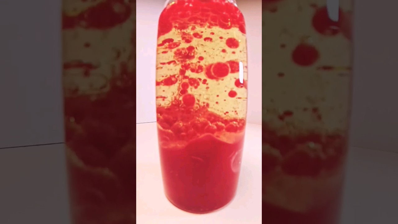DIY Lavalampe f&uuml;r Zuhause - DIY Lava Lamp for Home - Lavalampe aus Lebensmitteln - Kinderexperimente