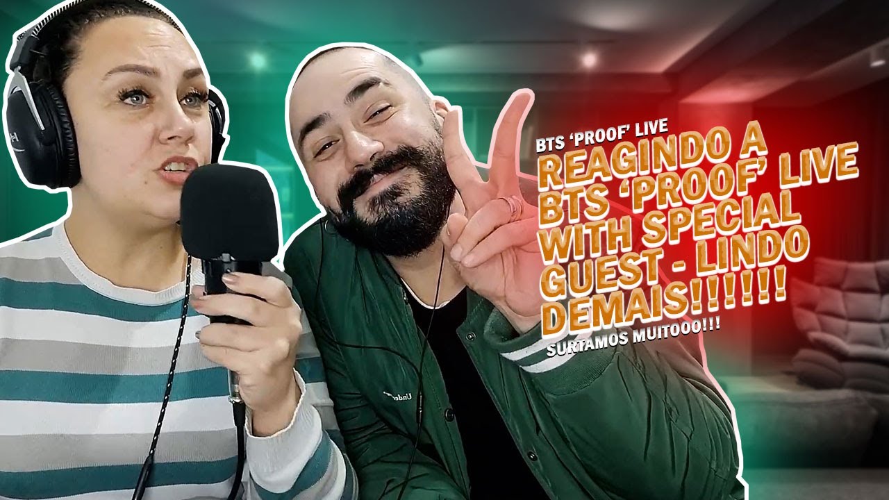 BTS (방탄소년단) ‘Proof’ Live | Reagindo pela primeira vez