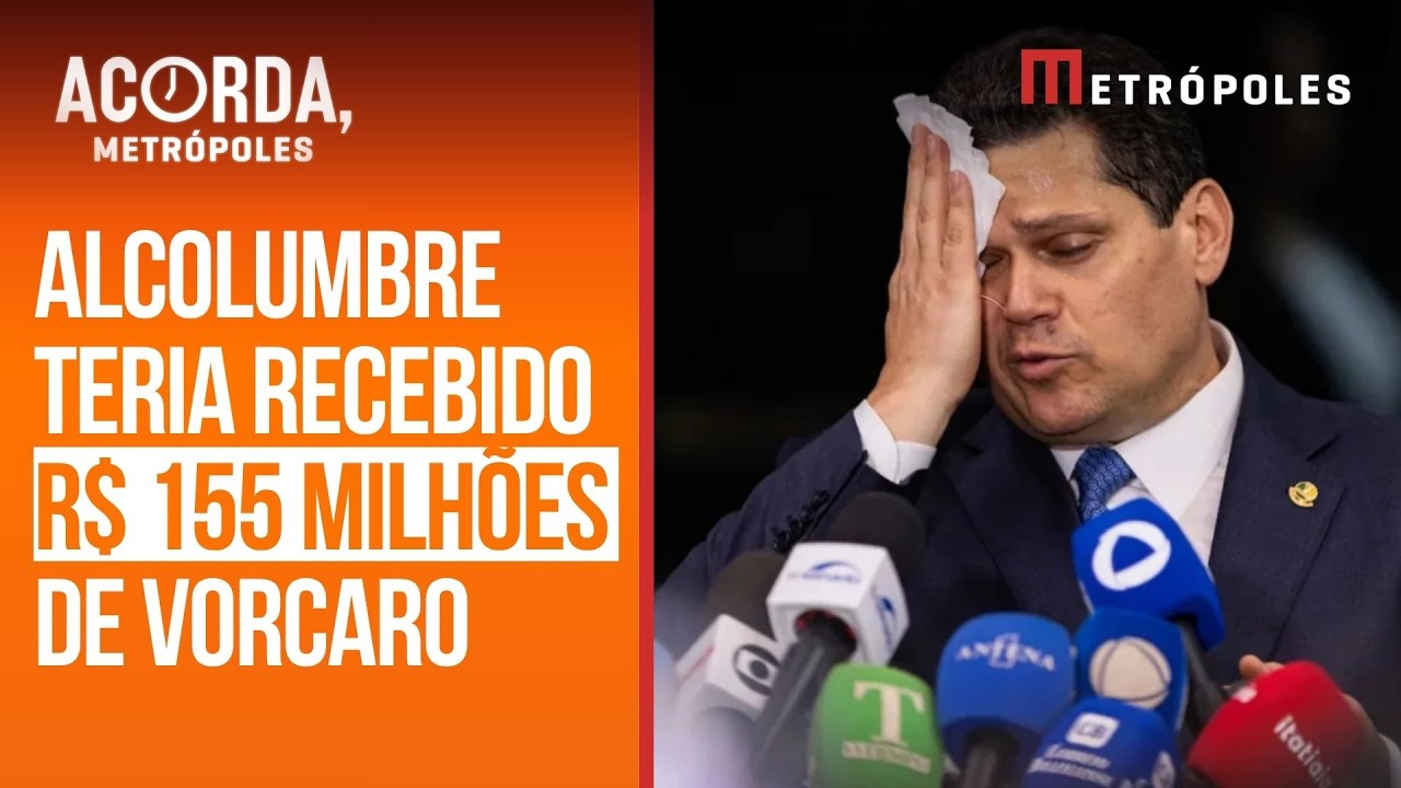 Alcolumbre teria recebido R$ 155 milh&otilde;es de Vorcaro, diz revista