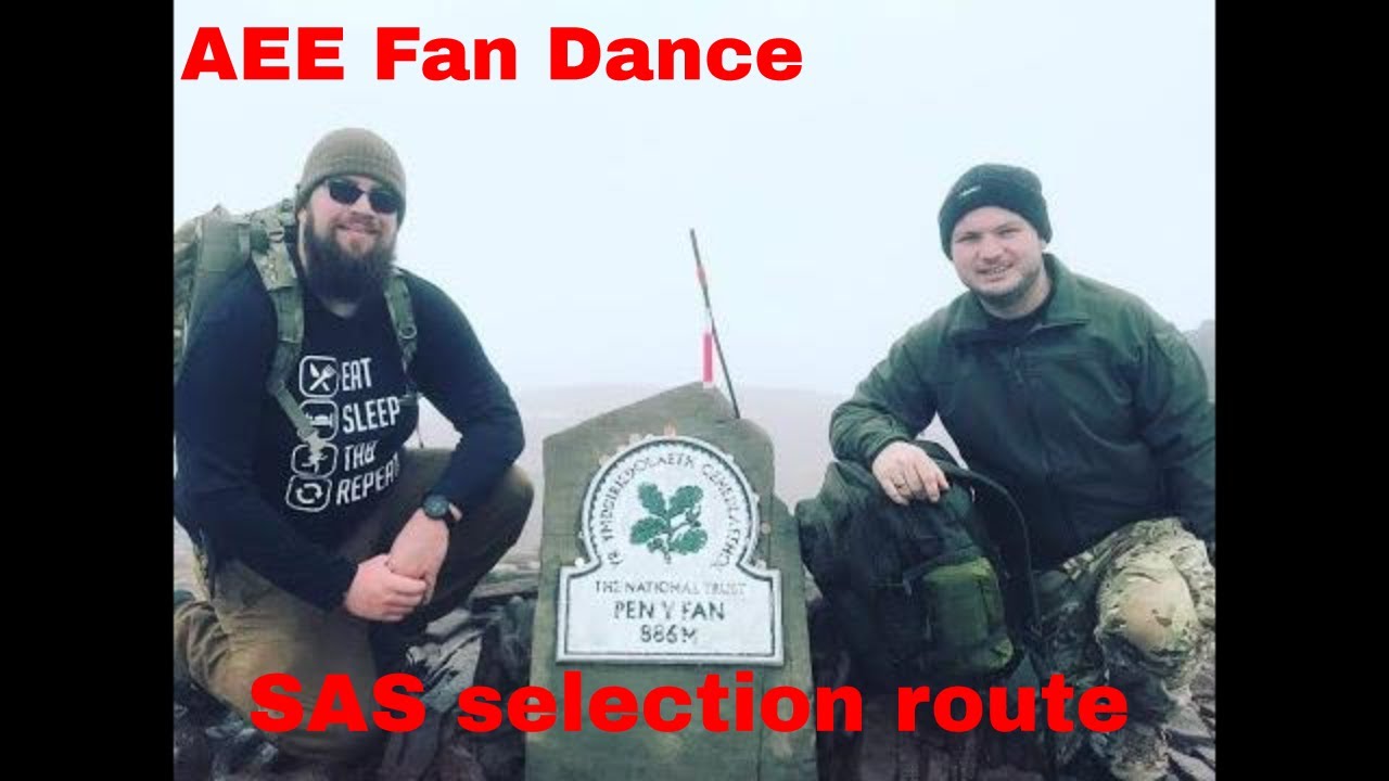 AEE Fan Dance Summer Edition 30 degree heat wave! - Special Forces Selection Route on Pen Y Fan