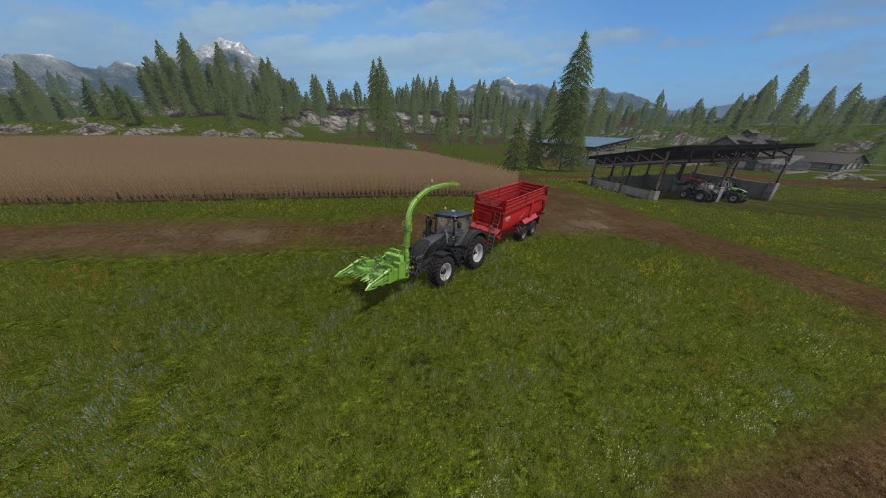 LS17 - Pappel h&auml;ckseln mit dem Anbauh&auml;cksler f&uuml;r Pappeln - Landwirtschafts Simulator 2017
