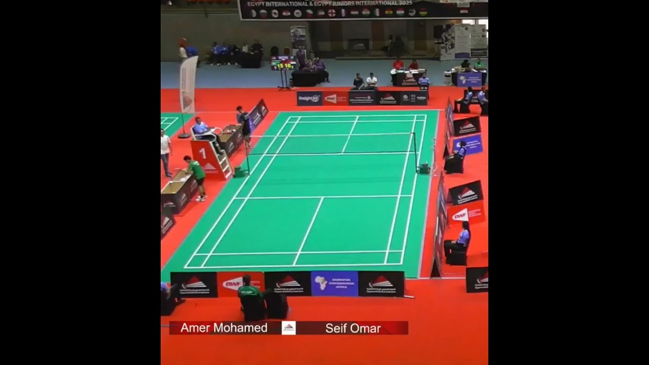 Amer's Singles Semi - Final @ Egypt Junior International Tournament 