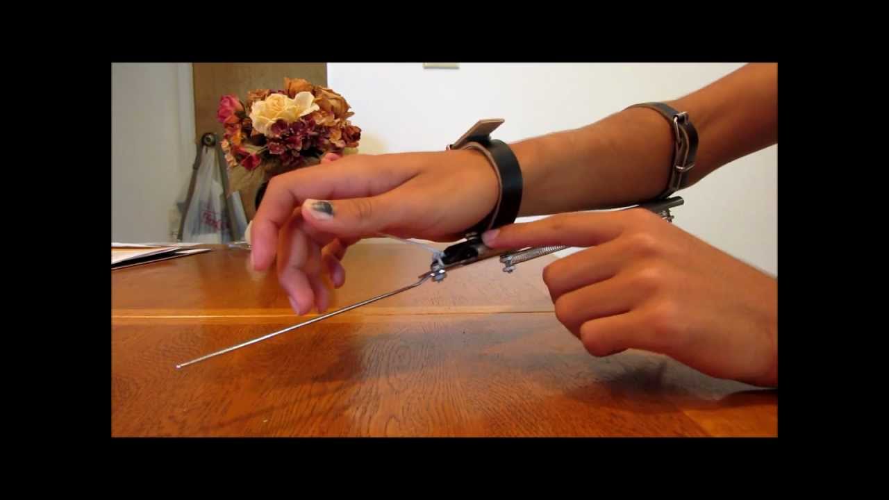 Homemade Retractable Assassin's Creed Hidden Blade (Xiphoid)