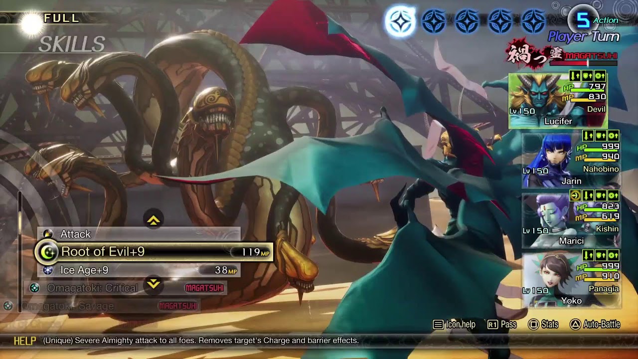 Shin Megami Tensei 5 playthrough 4 Canon of Creation Godborn
