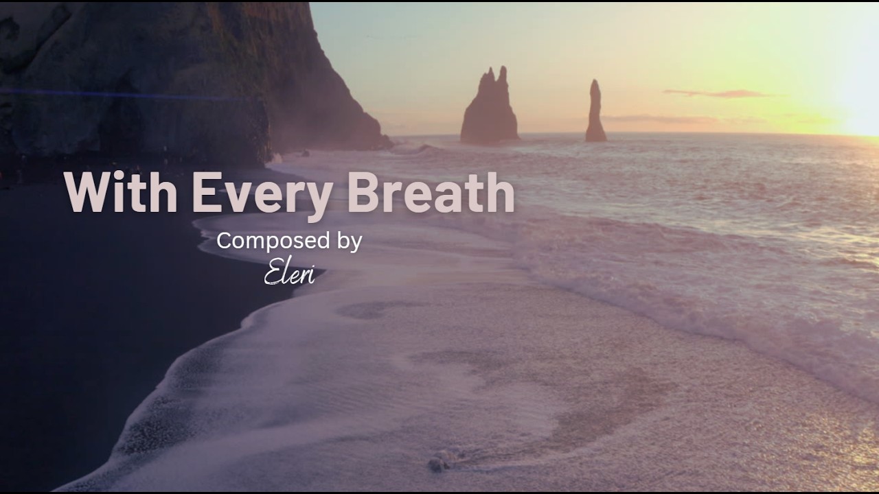 With every breath | Slow contemplative strings over Reynisfjara Beach (Iceland)
