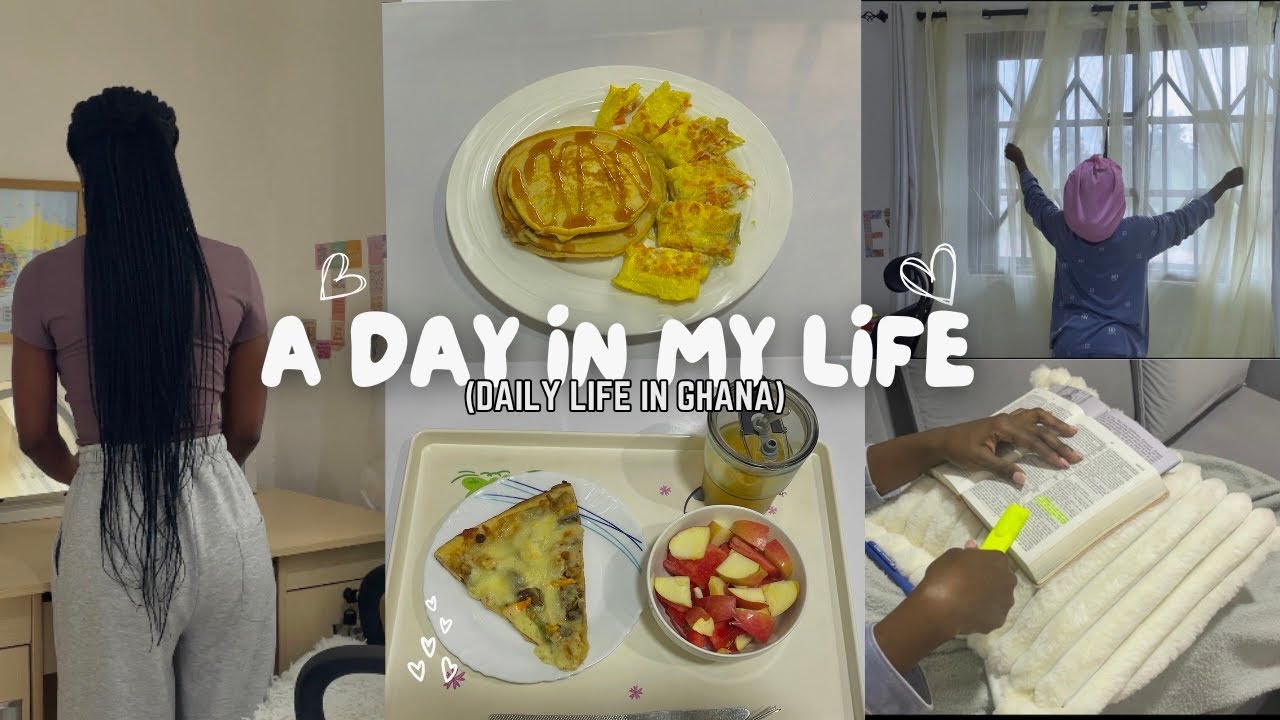 Living alone In Ghana|cooking,cozy day|Life as an Introvert|A Day In My Life