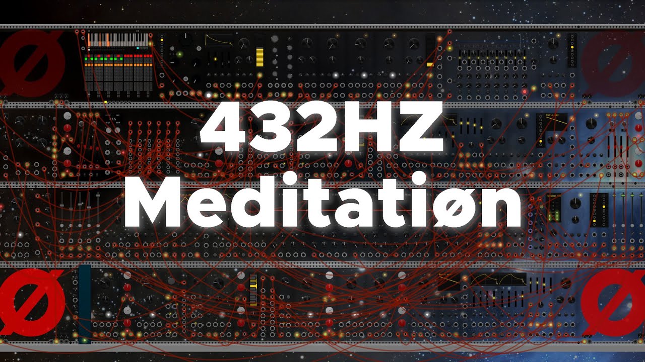 432Hz Tuning Medatiaion in VCV Rack - Slow Evolving Ambient Music
