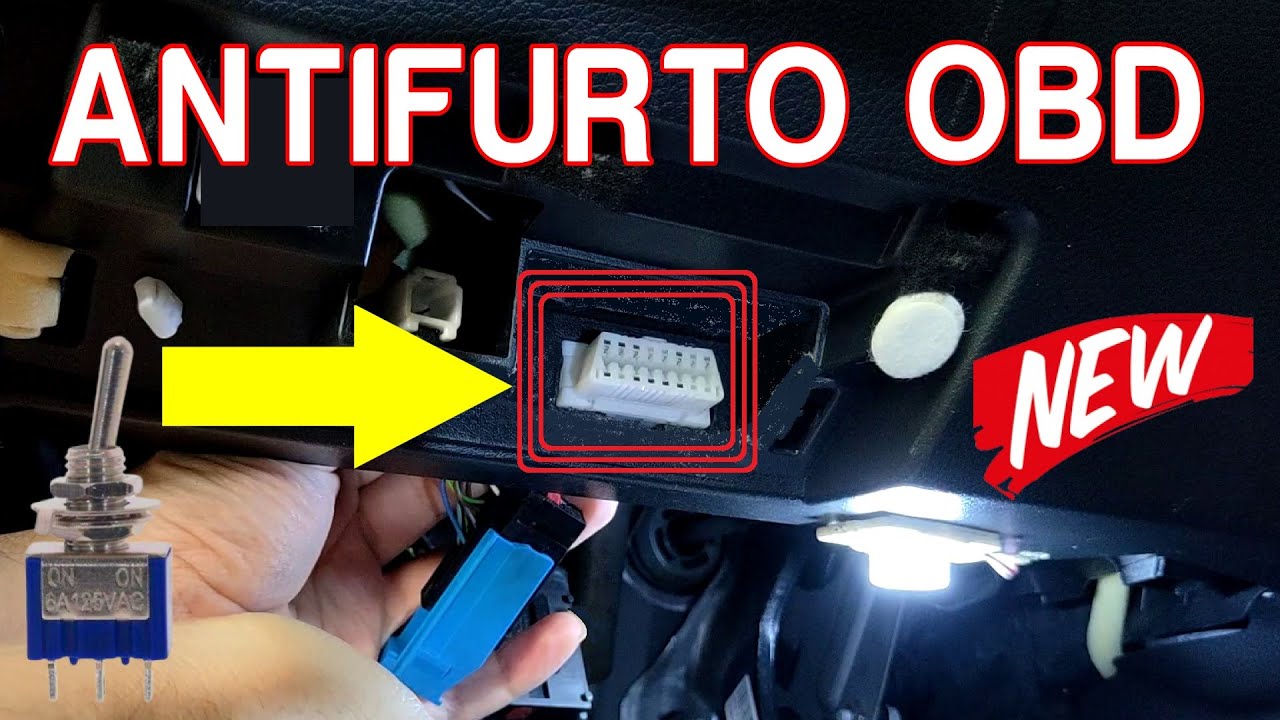 Nuovo Antifurto OBD Per Auto, Come Bloccare La Porta OBD Per Nissan Qashqai e Per Tutte le Auto