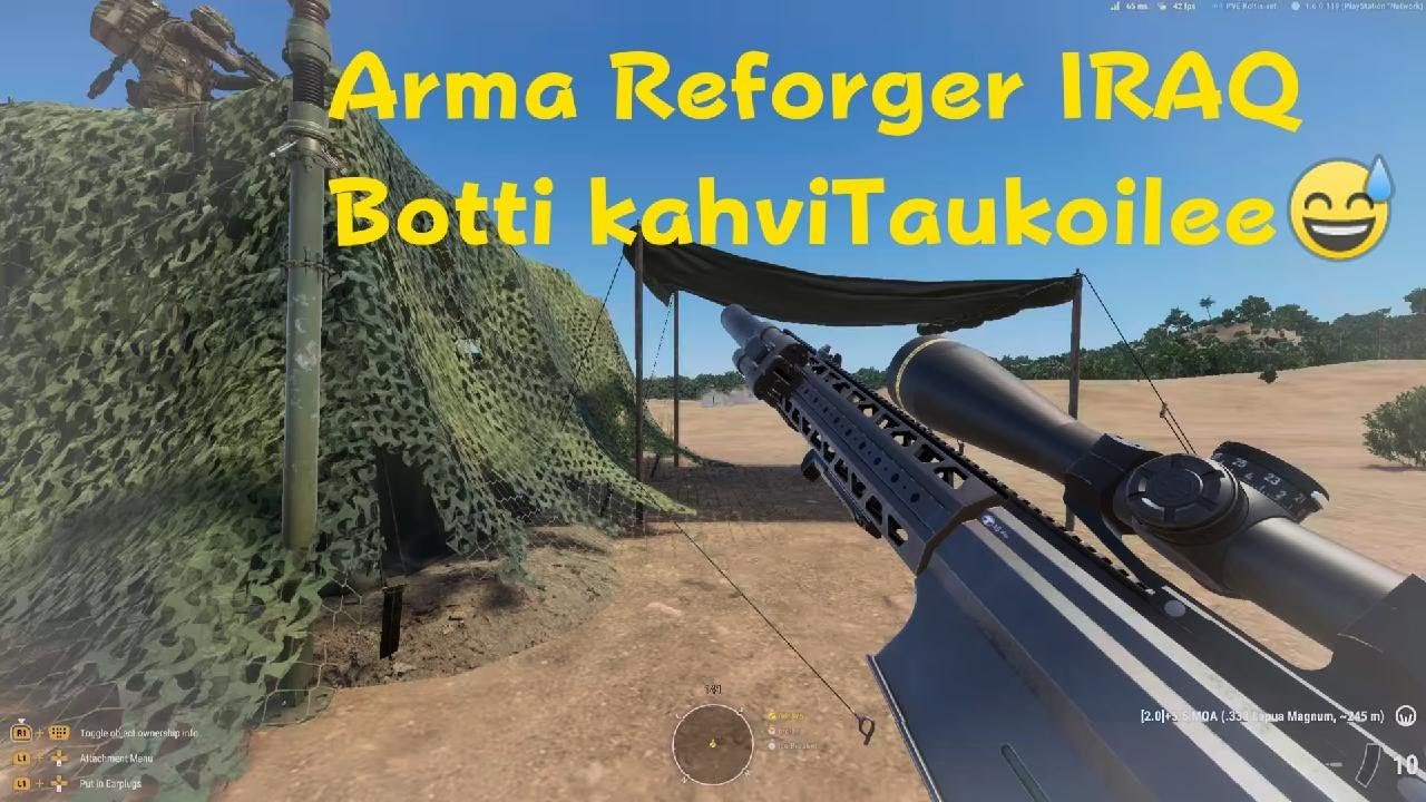 Arma Reforger IRAQ 🇫🇮 PS5 - Botille tais iskee lakiSääteinen - Gils_75