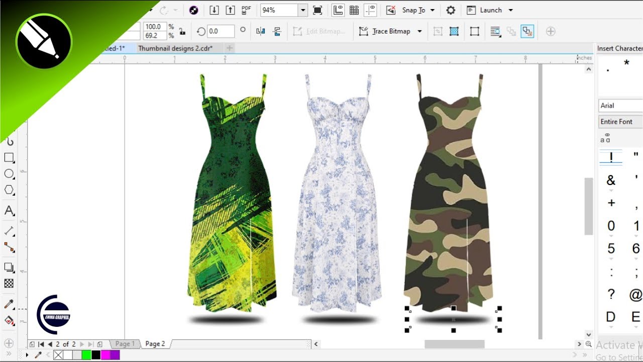 Create Realistic T-Shirt Mockups in CorelDRAW (Easy Tutorial)