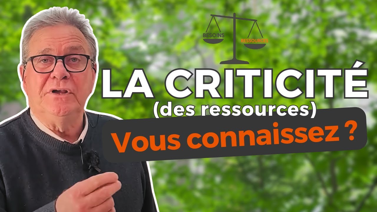 La Criticit&eacute;, c'est quoi ? Le signe annonciateur du manque de ressources !