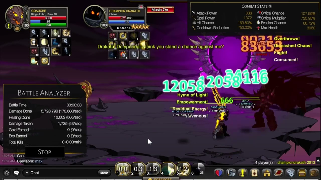 AQW King's Echo Champion Drakath 1:14