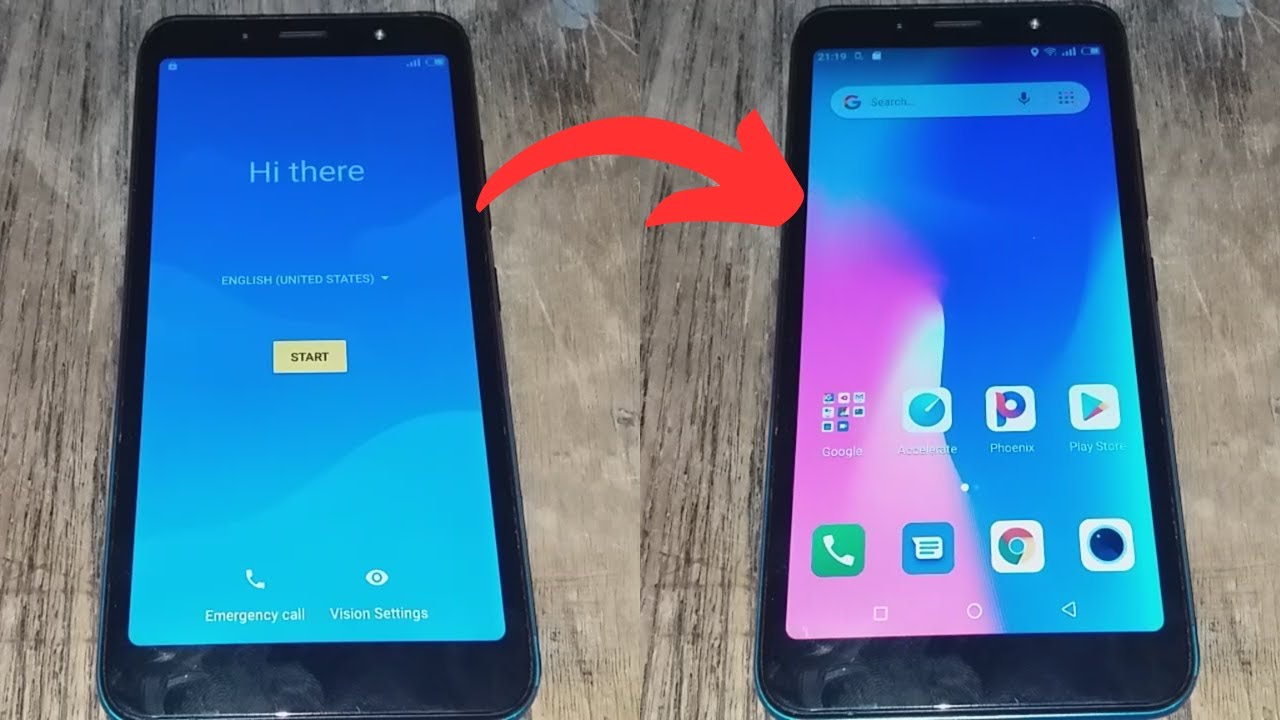 Itel a36 w5505 frp bypass google account remove without pc