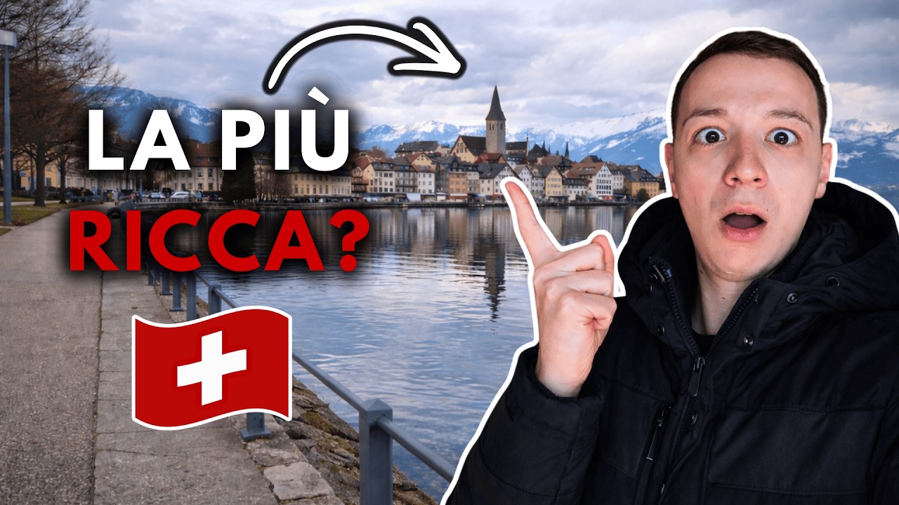 Vado nella citt&agrave; PI&Ugrave; RICCA della SVIZZERA 🇨🇭 (ma sembra normalissima)