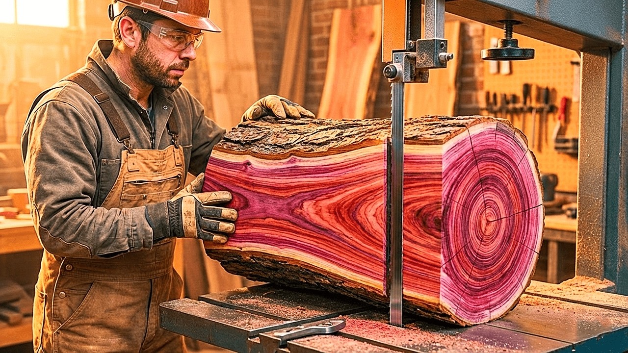 Cracks in Wood: Surprising Transformations by Experienced Carpenter into Stunning Furniture!