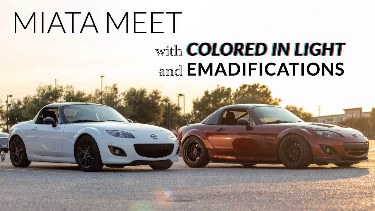 MX-5 NC Miata Hosts Popup Car Meet in Dallas!