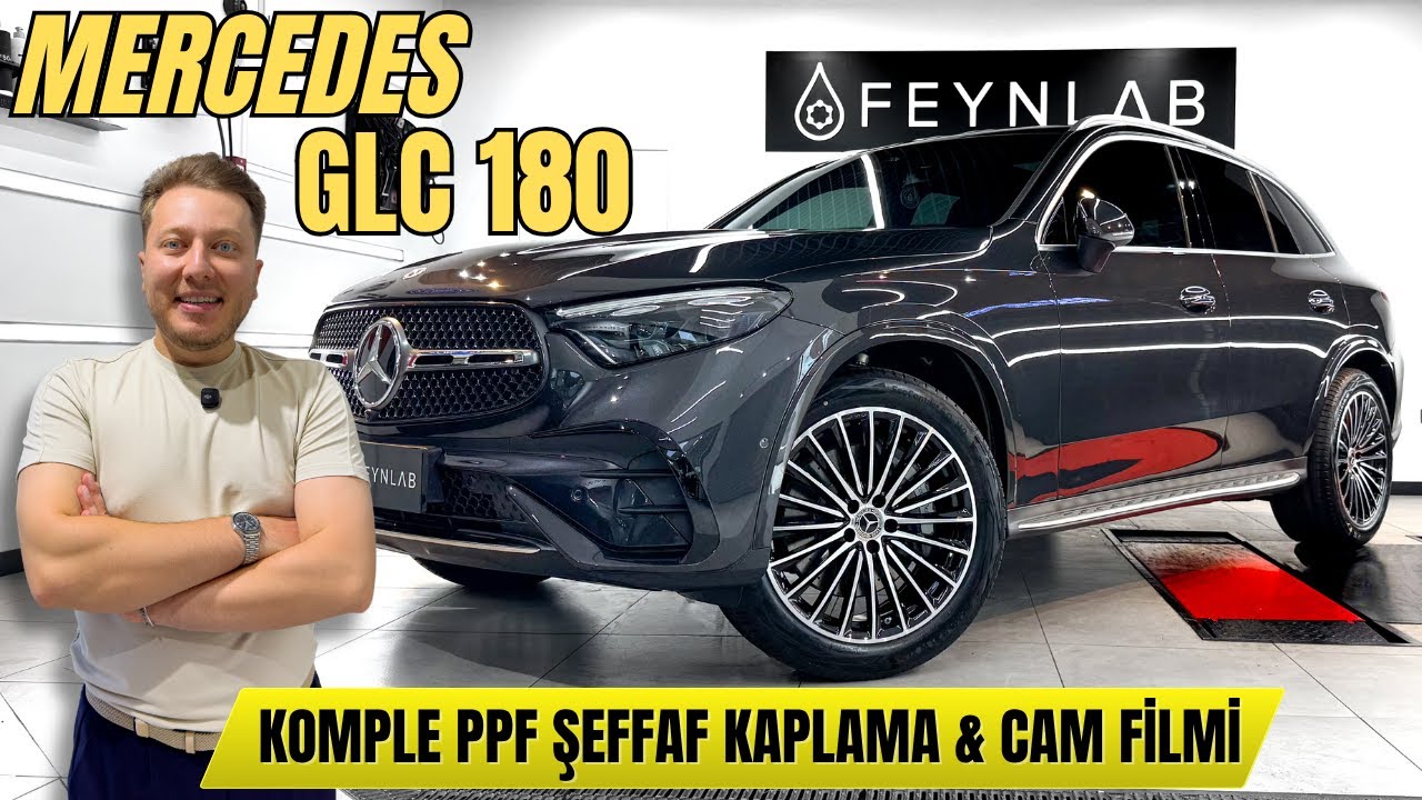 Mercedes GLC 180 | Komple PPF Şeffaf Kaplama ve Cam Filmi | Tüm Detaylar