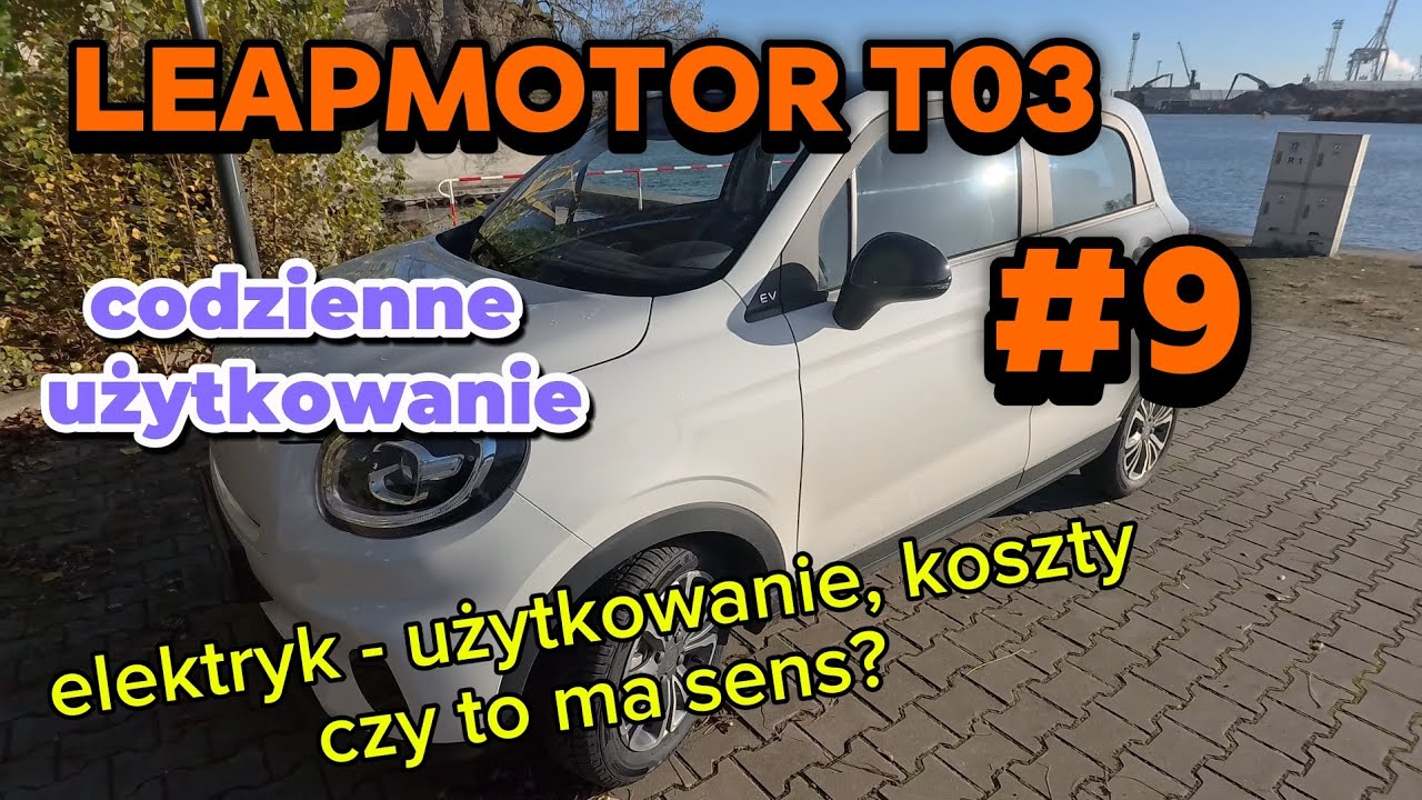 Leapmotor T03 EV #9 - mr&oacute;z, post&oacute;j i ogrzewanie 🔥 Ile naprawdę znika baterii?