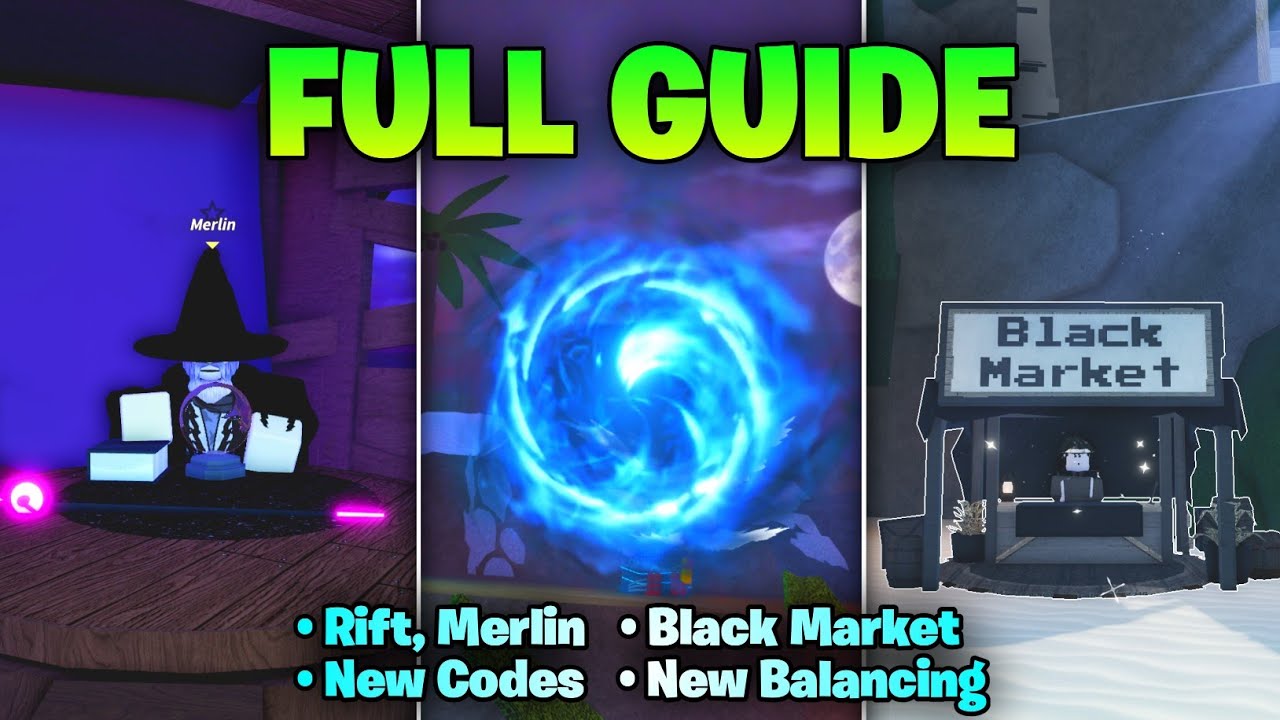 FULL GUIDE NEW Merlin Mystery Update in Fisch - (All New Things)