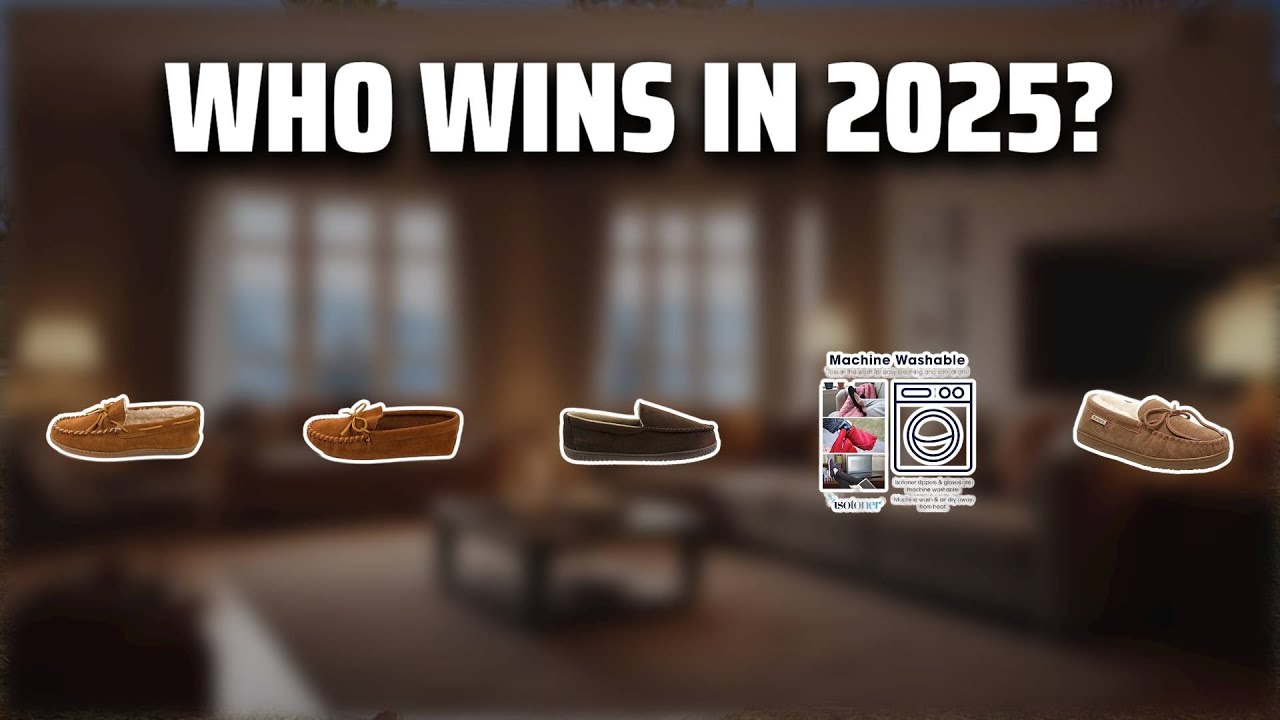 The Top 5 Best Men's Moccasin Slippers in 2025 - Must Watch Before Buying!