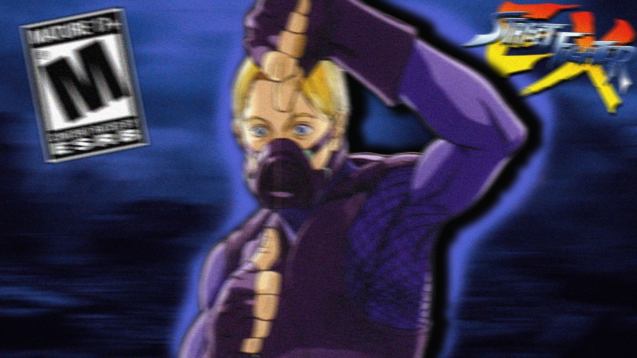 Doctrine Dark — самый ненормальный психопат из всех Street Fighter.