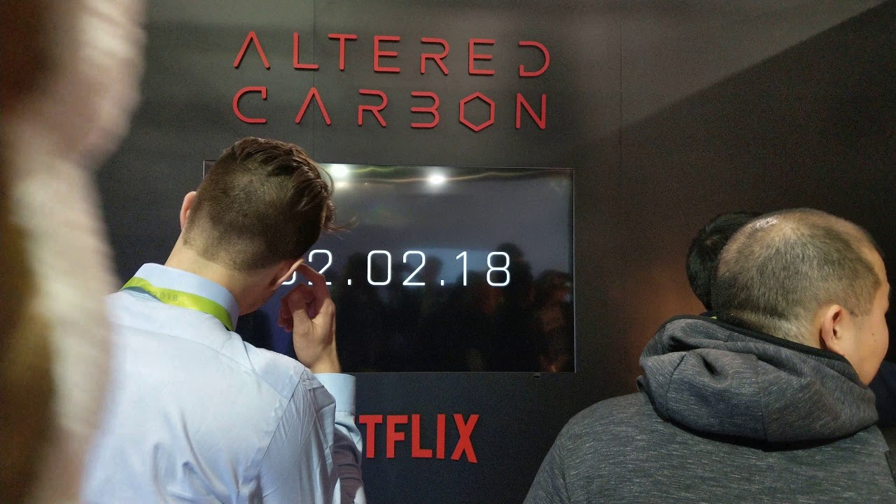 Netflix Psychasec Synthetic Human Body, CES 2018 [4K Video]