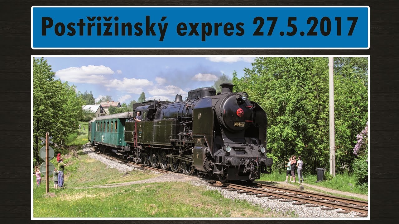 Vlaky Postřižinský expres 27.5.2017