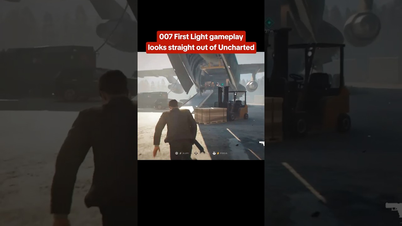 007 First Light gameplay: James Bond has a plane to catch! #007firstlight #007 #gaming #gameplay