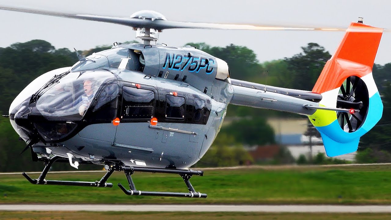 Awesome VIP Helicopters action:H145,S-76,Bell-407, EC135, and more