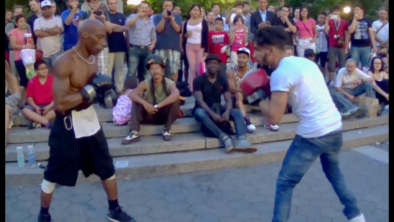 ADAM SALEH'S STREET BOXING MATCH!!!