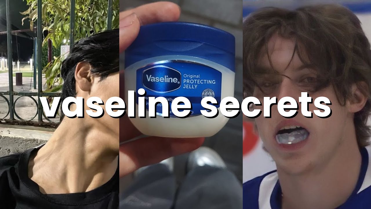 5 VASELINE tricks to INSTANTLY look more attractive | LOOKSMAXXING