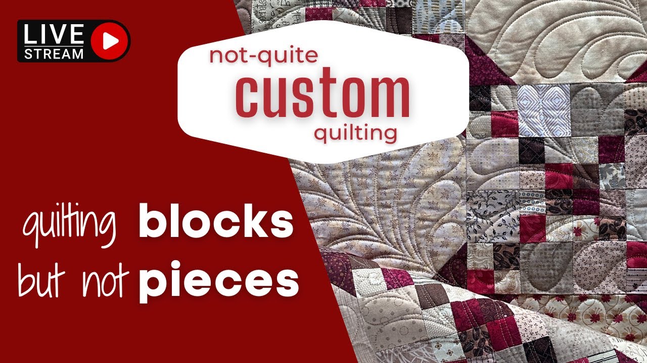 Semi-Custom Quilting?❤️Downton Abbey backing❤️