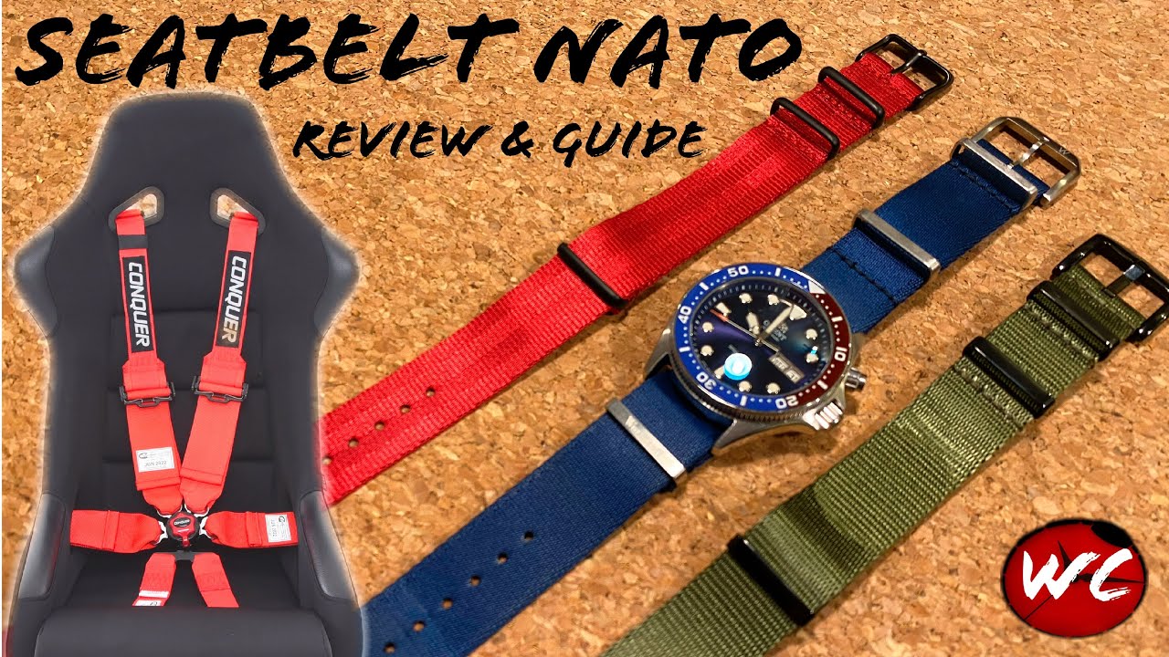Seatbelt NATO Watch Strap Review and Guide - Ritche, Archer, Wornikoff