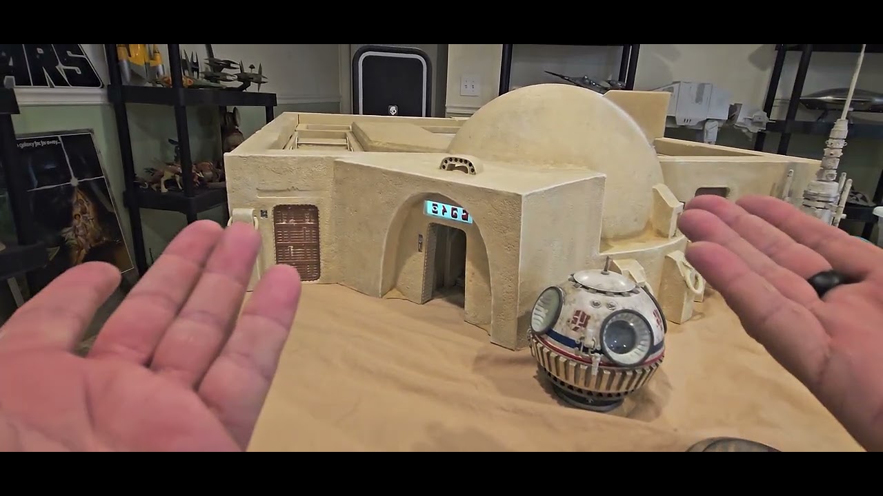 #7 Star Wars MOS EISLEY Cantina Playset W.I.P. Custom Diorama