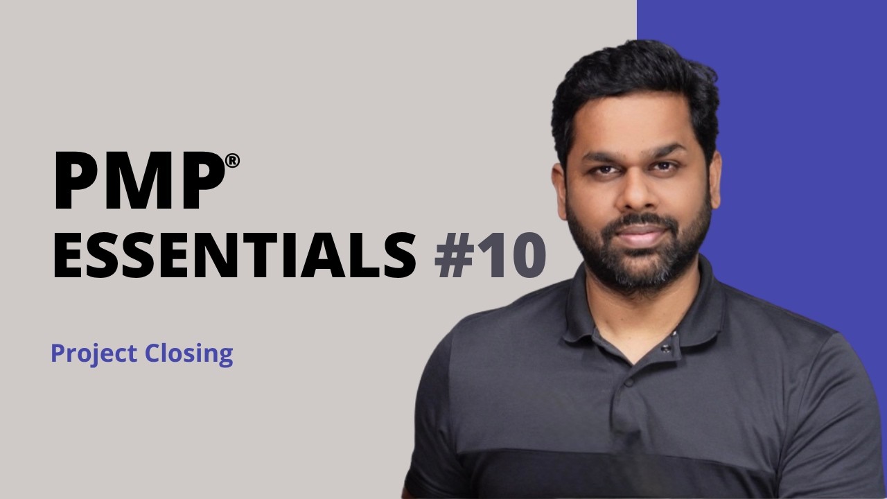 PMP® exam revision 2025   I   Day 5: Closing