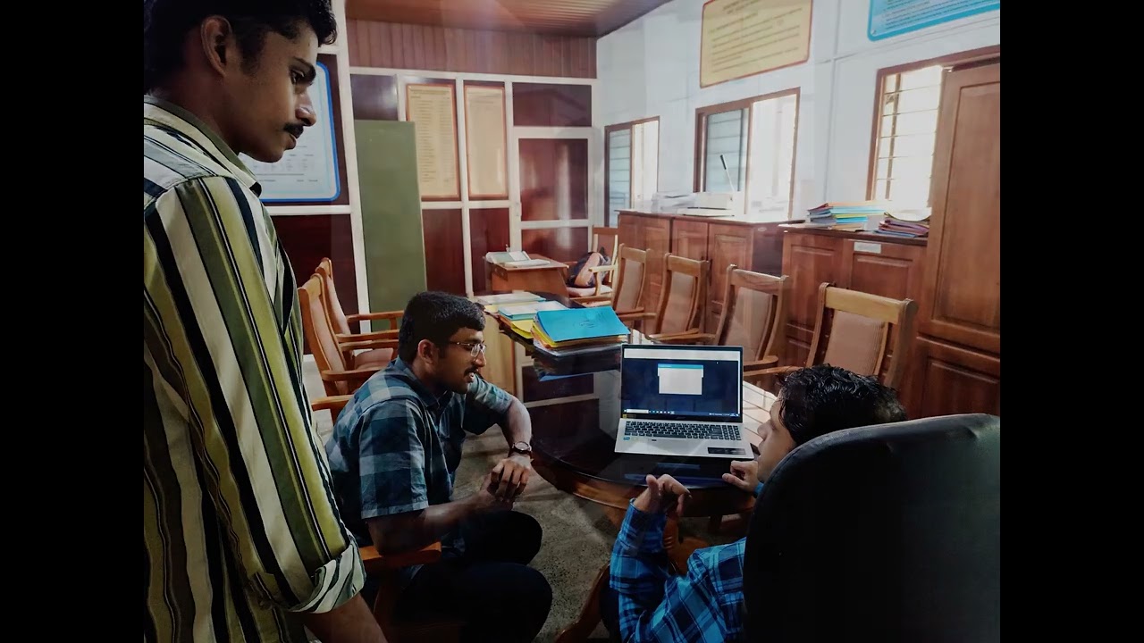 GCE Kannur Library empowerment   e library demo by Chairman GCEK   14 08 2024