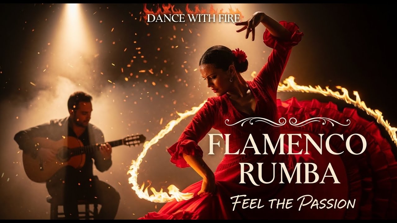 🔥 Late Night Gypsy Rumba 🌙 | Spanish × English Flamenco Passion