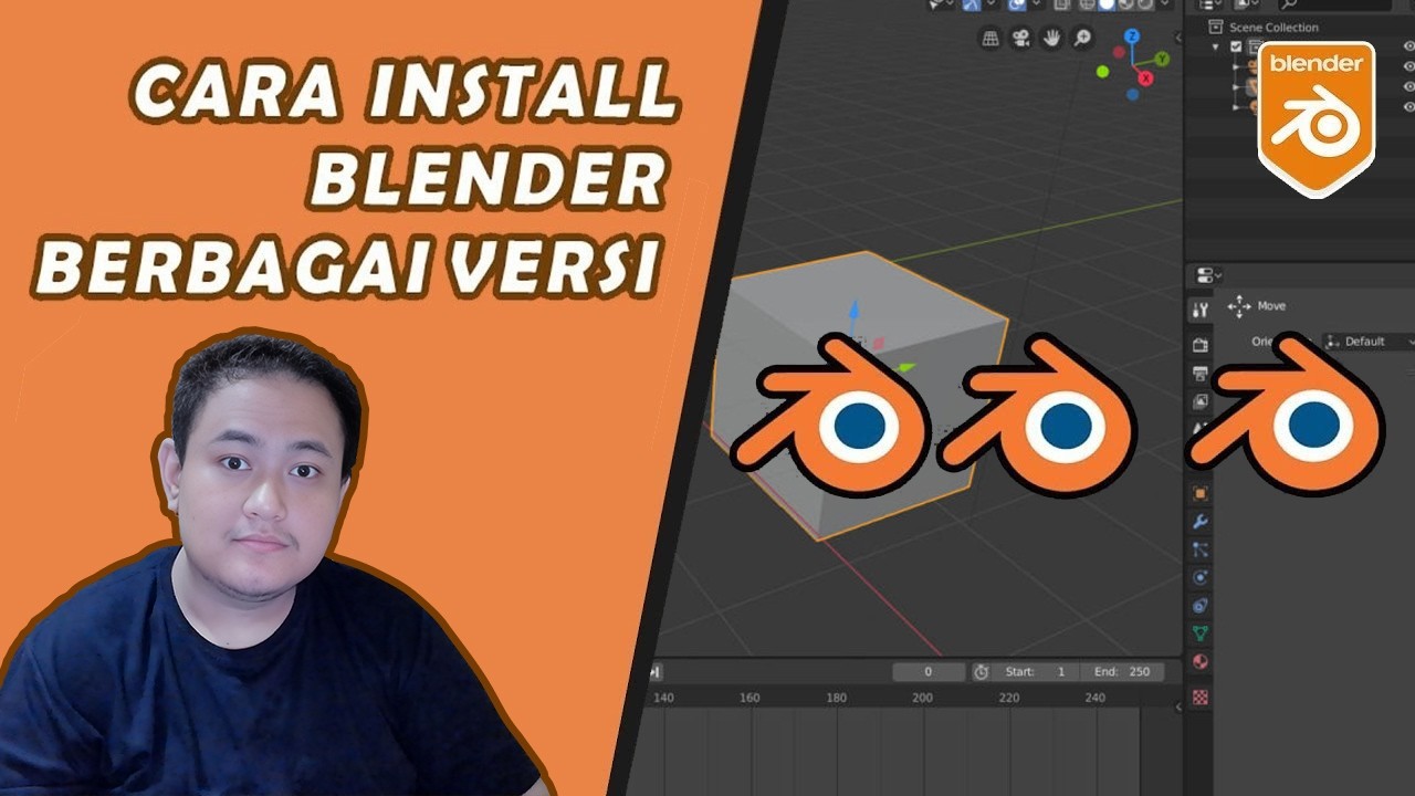 Cara Install Beberapa Versi Blender 3D Sekaligus Tanpa Konflik