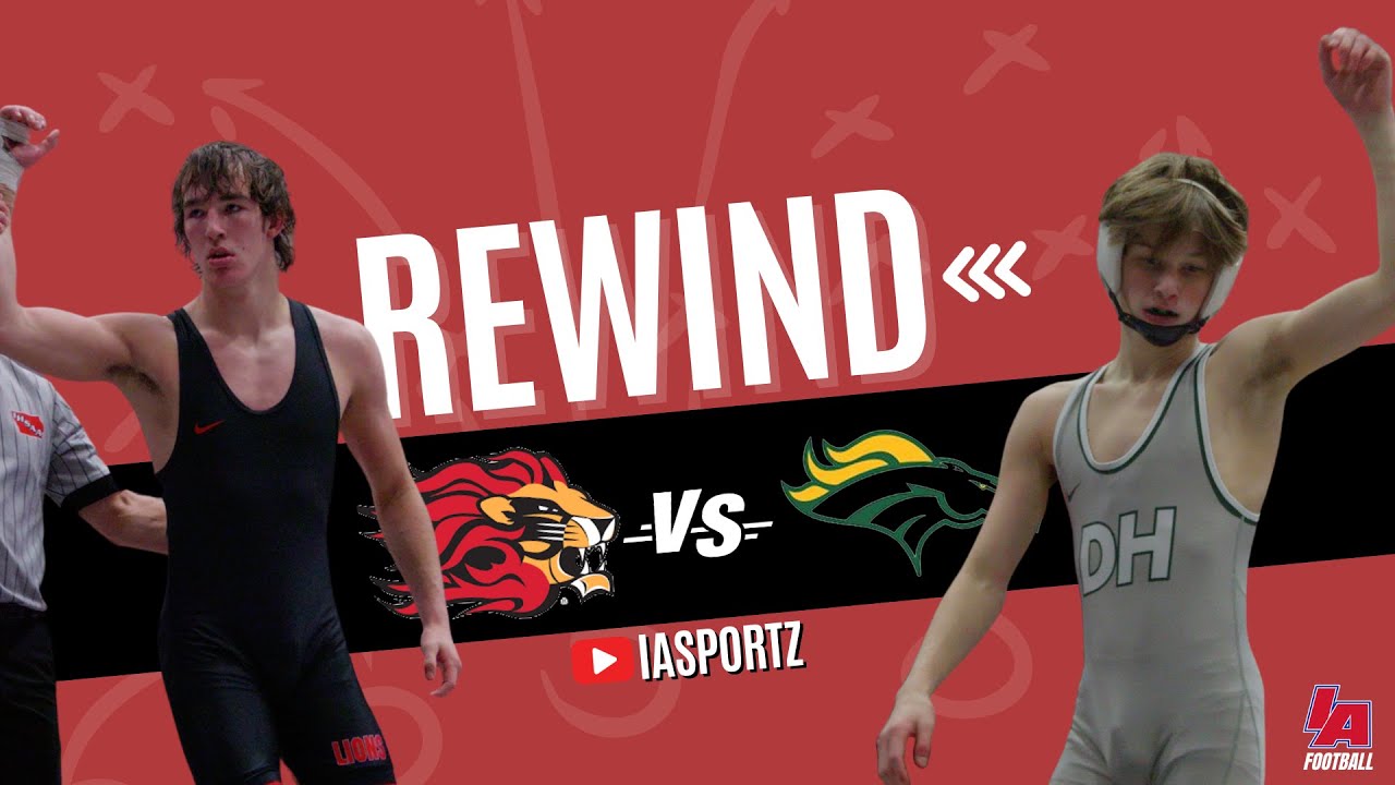 IARewind - Linn-Mar vs Dubuque Hempstead Wrestling Highlights